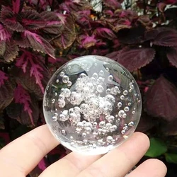 30mm/40mm K9 Crystal Chandelier Lens Smooth Bubble Ball Glass Ball For Sphere Photography Home Office Decoration