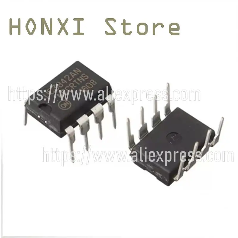 

10PCS New UC3842 UC3843 UC3844 UC3845 A AN B BN into power supply chip DIP-8