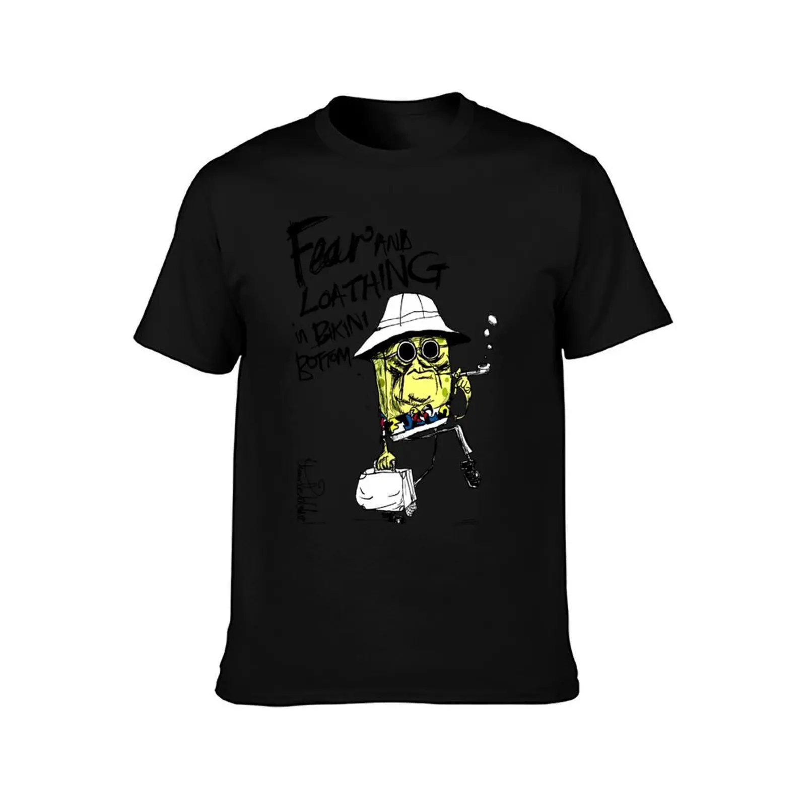 Fear and Loathing in Bikini Bottom T-Shirt Plus Size Loose Fit T-Shirt