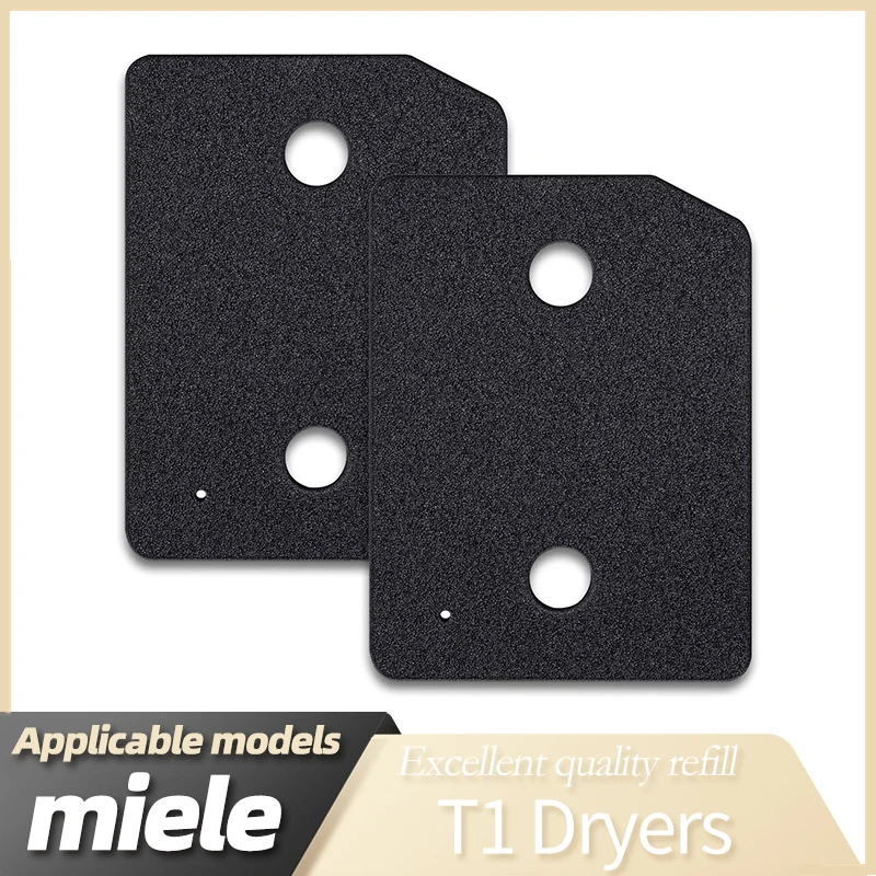 Foam Filter for All Miele T1 Heat Pump Tumble Dryers Toe-kick Filter for Filtering Lint in Tumble Dryers Replacement 9164761