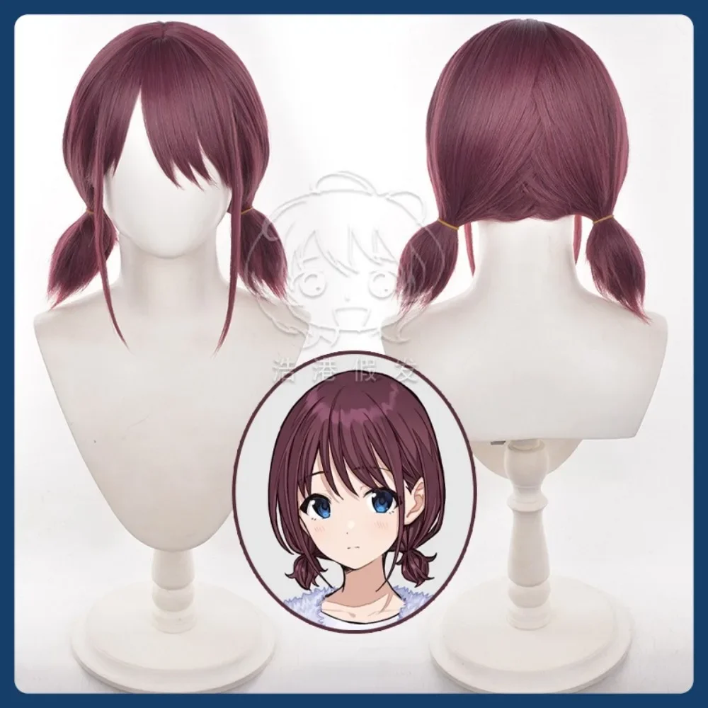 Nina Iseri Cosplay Wig Realistic Scalp Hair for Christmas Band Performance Anime Convention and Photography