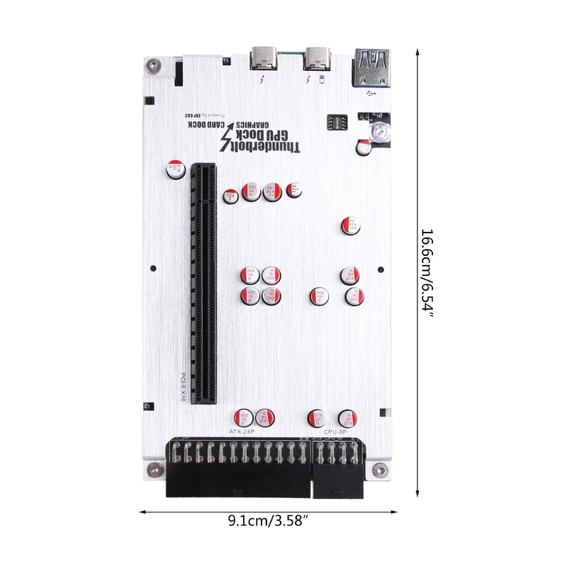 TH3P4G2 미니 GPU PCIe 16X 비디오 카드 도크 3 4 PCI-E 16x