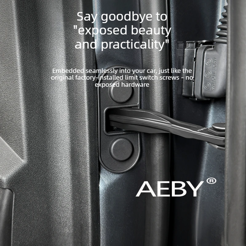 

AEBY For BYD Atto 2 Smart Driving Editio 2024-2025 Door Limiter Cover,Silicone Dust Proof Cap,Prevents Rust & Keeps Clean