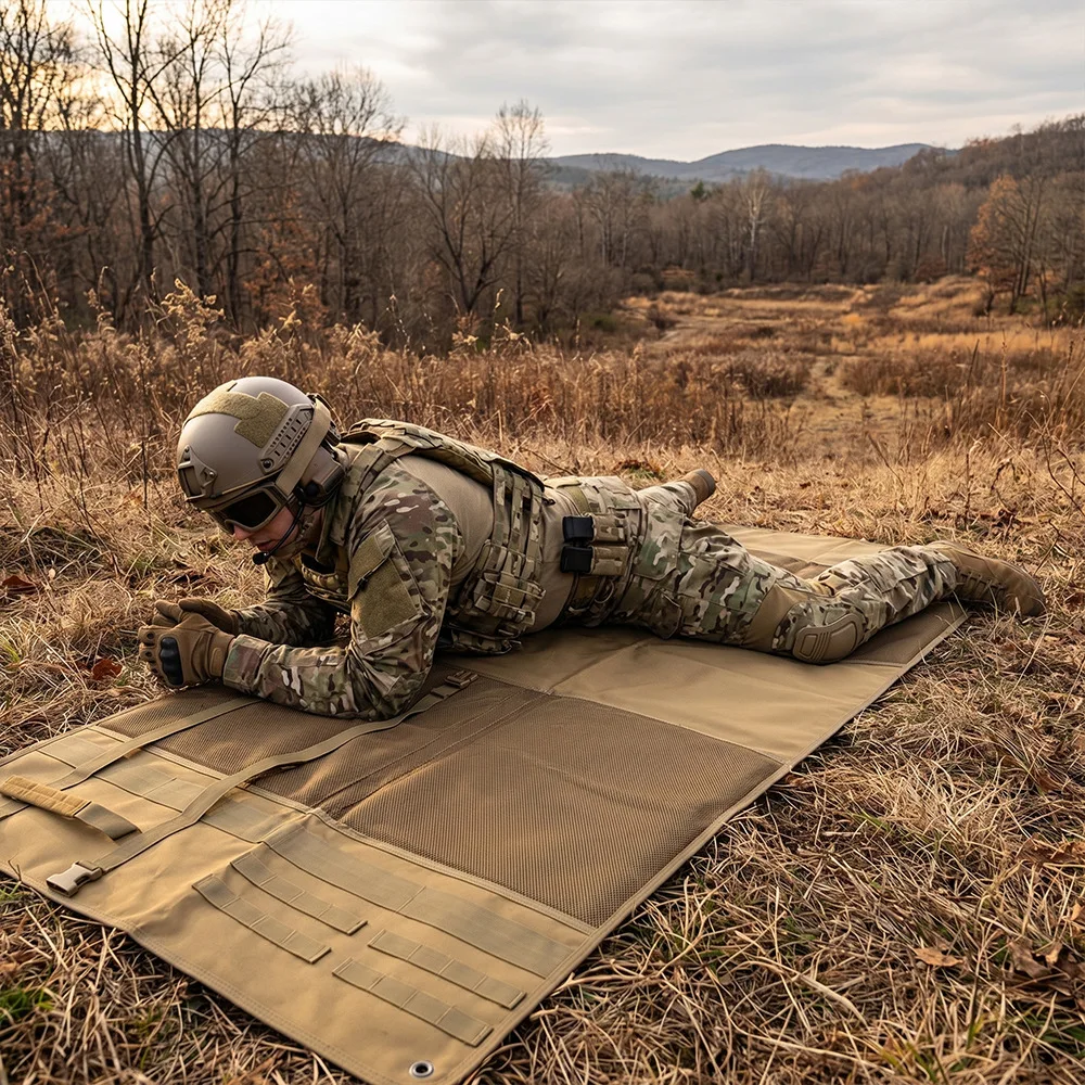 Portable Tactical Ground Mat D - огляд і ціна Outdoor Camping Mat Waterproof
