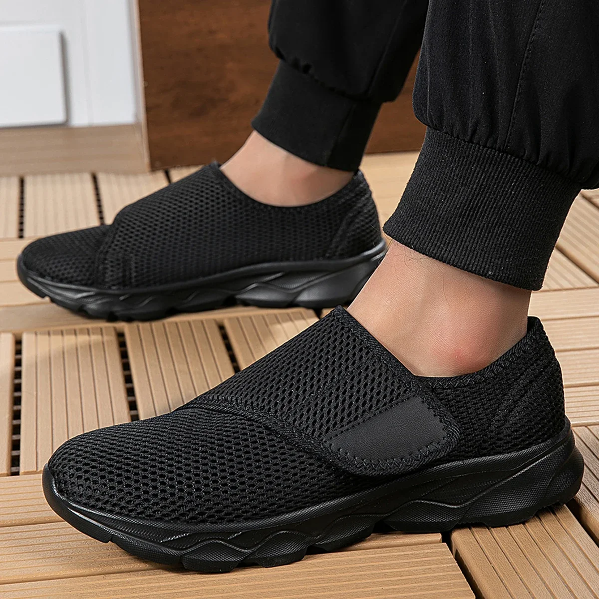 Unisex New Women Orthopedics Wide Feet Swollen Walking Casual Shoes Thumb Eversion Adjusting Soft Comfortable Diabetic Men Shoes image 4