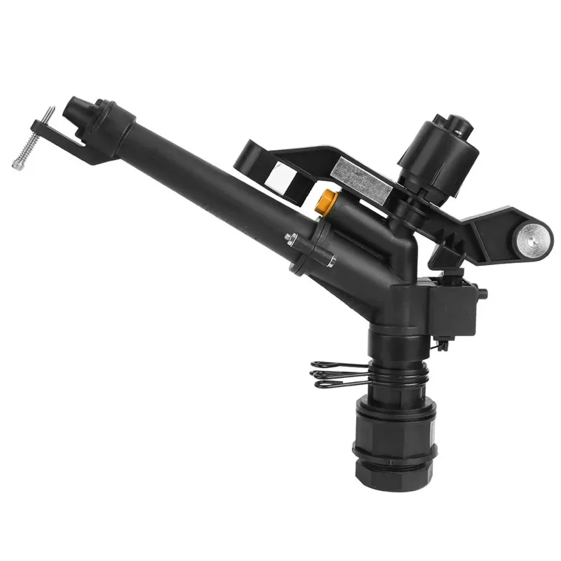 1.5-inch wire spray gun, rocker arm nozzle, plastic remote adjustable, automatic rotating, lawn greening spray, watering