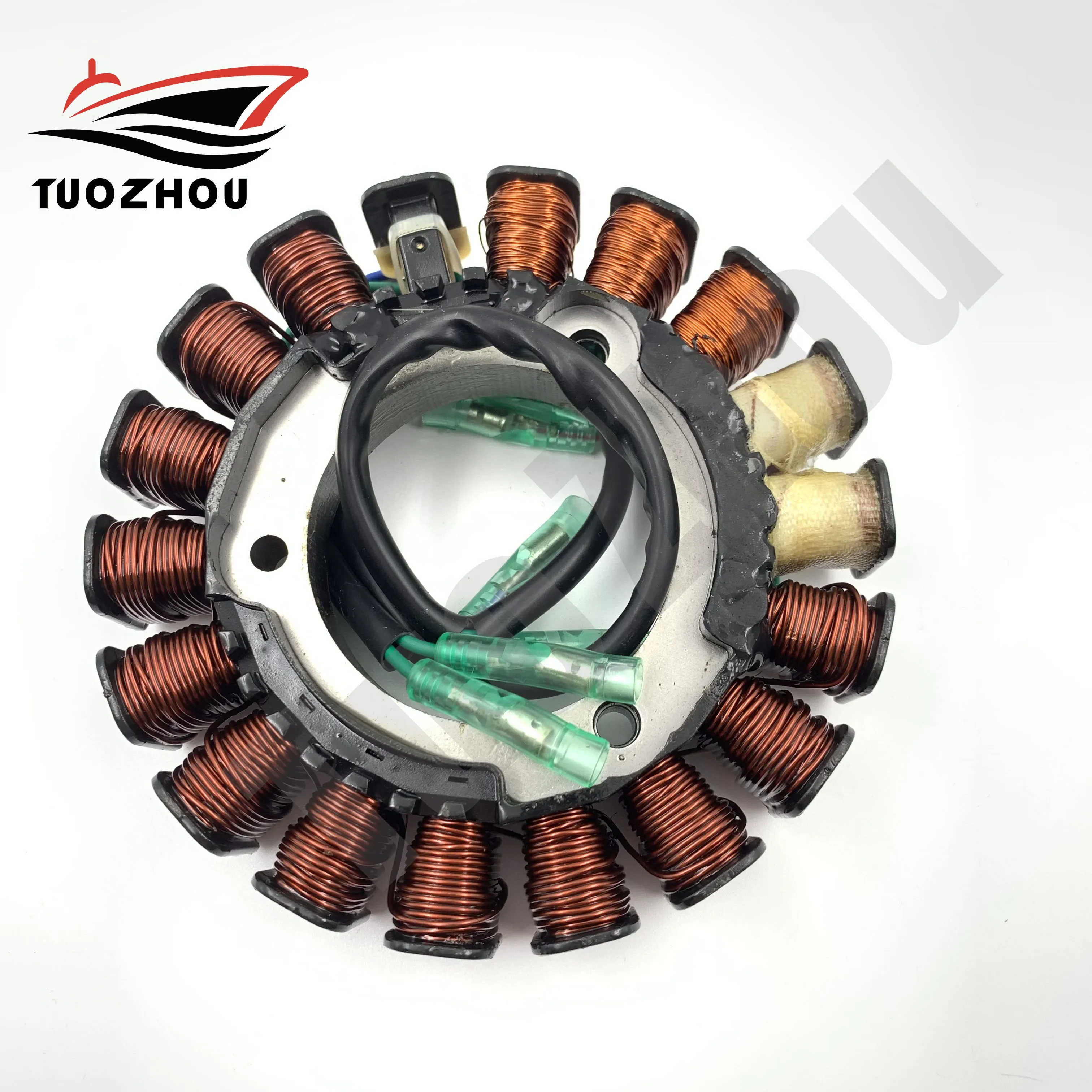 

6AH-85510-00 Outboard Stator Assembly For Yamaha Motor F20-05000200 TJ6114 F20 Outboard Motor 6AH-85510