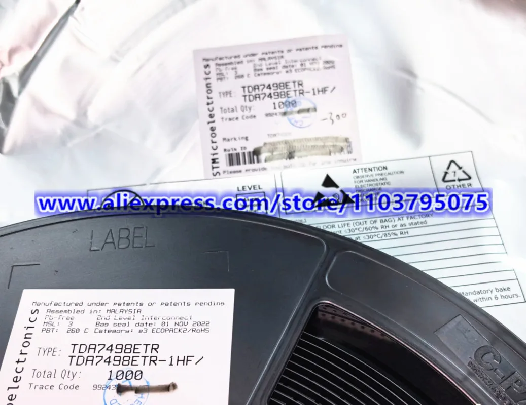 2 PZ ~ 10 PZ/LOTTO TDA7498E TDA7498ETR SSOP36 100% Nuovo magazzino originale