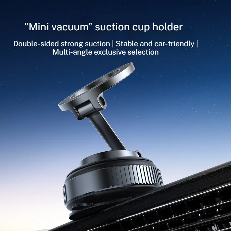 

Magnetic Car Phone Holder Foldable Design 360° Adjustable Mount Suction Cup For Car/Desk/Bathroom/Universal Use