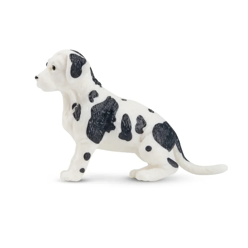 Simulatie Hond Huisdier Diermodel Speelgoed Mini Staande Dalmatische Puppy Figuren Poppen Actie Beeldjes Speelgoed voor Kinderen Set Gift
