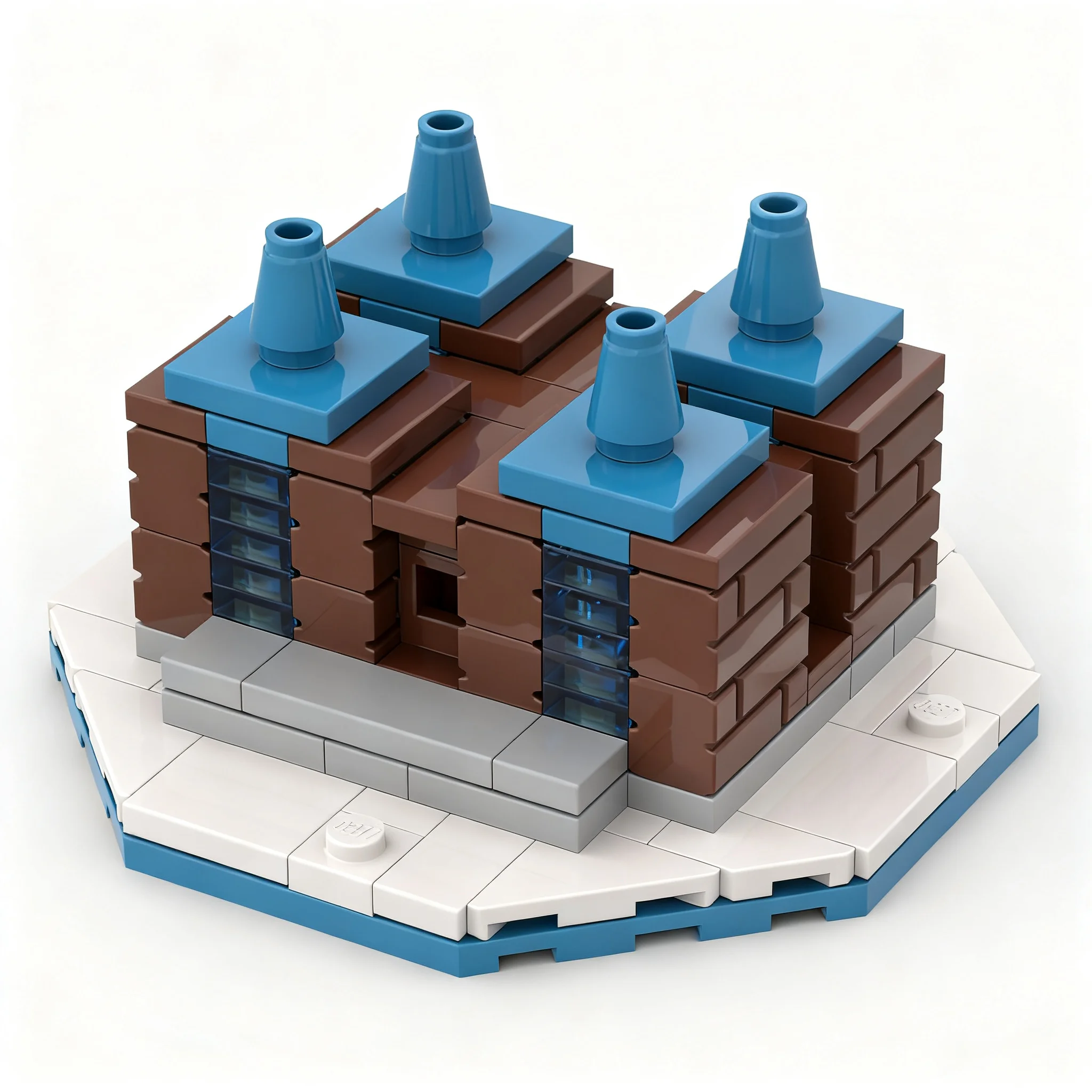 787pcs MOC Command Conquer Allied Buildings Games Model Building Blocks Architecture Toys Birthday Gifts Assemble DIY Idea Brick