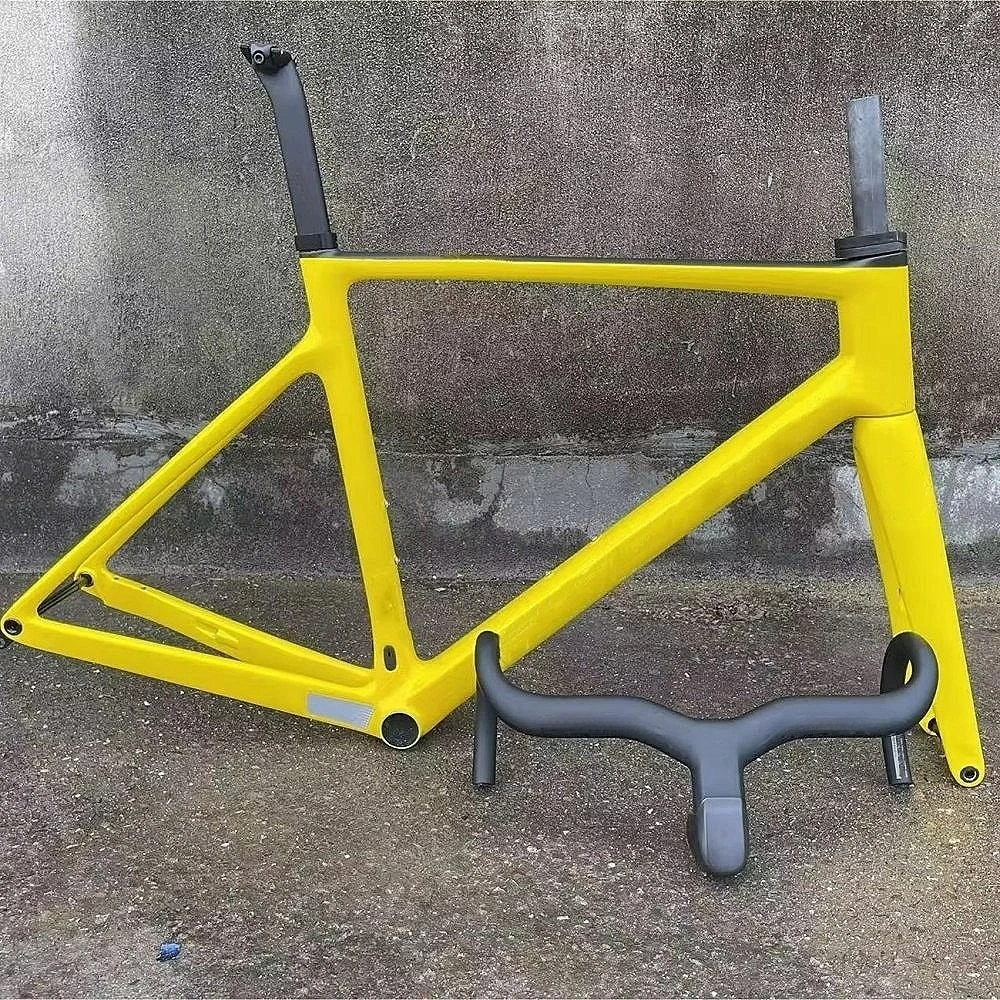 

Addict Rc Road Carbon Frame Speed Bike Frameset T1000 BB86 Disc Brake Racing Bicycle Frames+Handlebar Custom Painting DPD 03