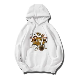 Looney Tunes Anime Cartoon Style felpa con cappuccio da donna Top Rabbit Bags cappotto sportivo coppia felpa con cappuccio felpa con cappuccio felpa con cappuccio Top da donna