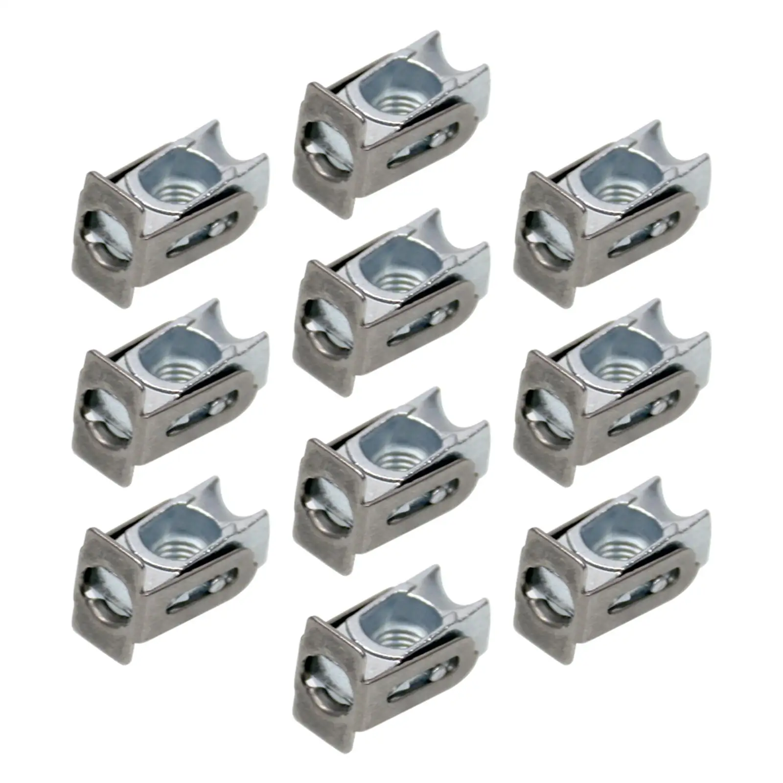 

10Pcs Flip Nuts High Performance Metal for Window Frame Door Paper Rack