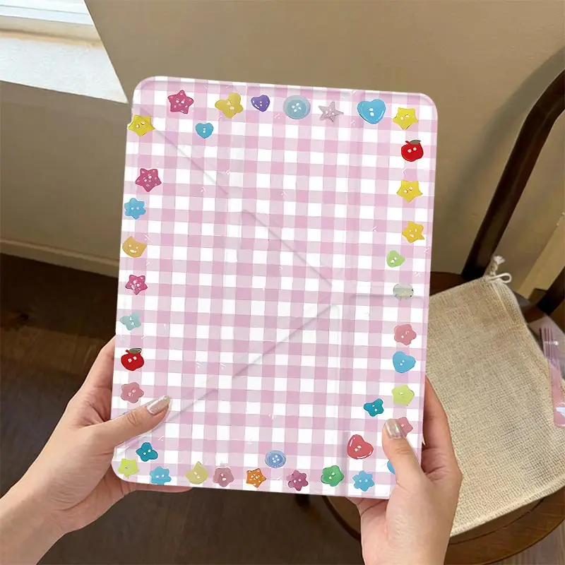 Full Body Shockproof 3+Y Fold Case For iPad10.2 7/8/9th 4/5th 10.9 iPad A16 2025 11th Air11/13inch IPad Mini6 8.3 Pro 11 2024