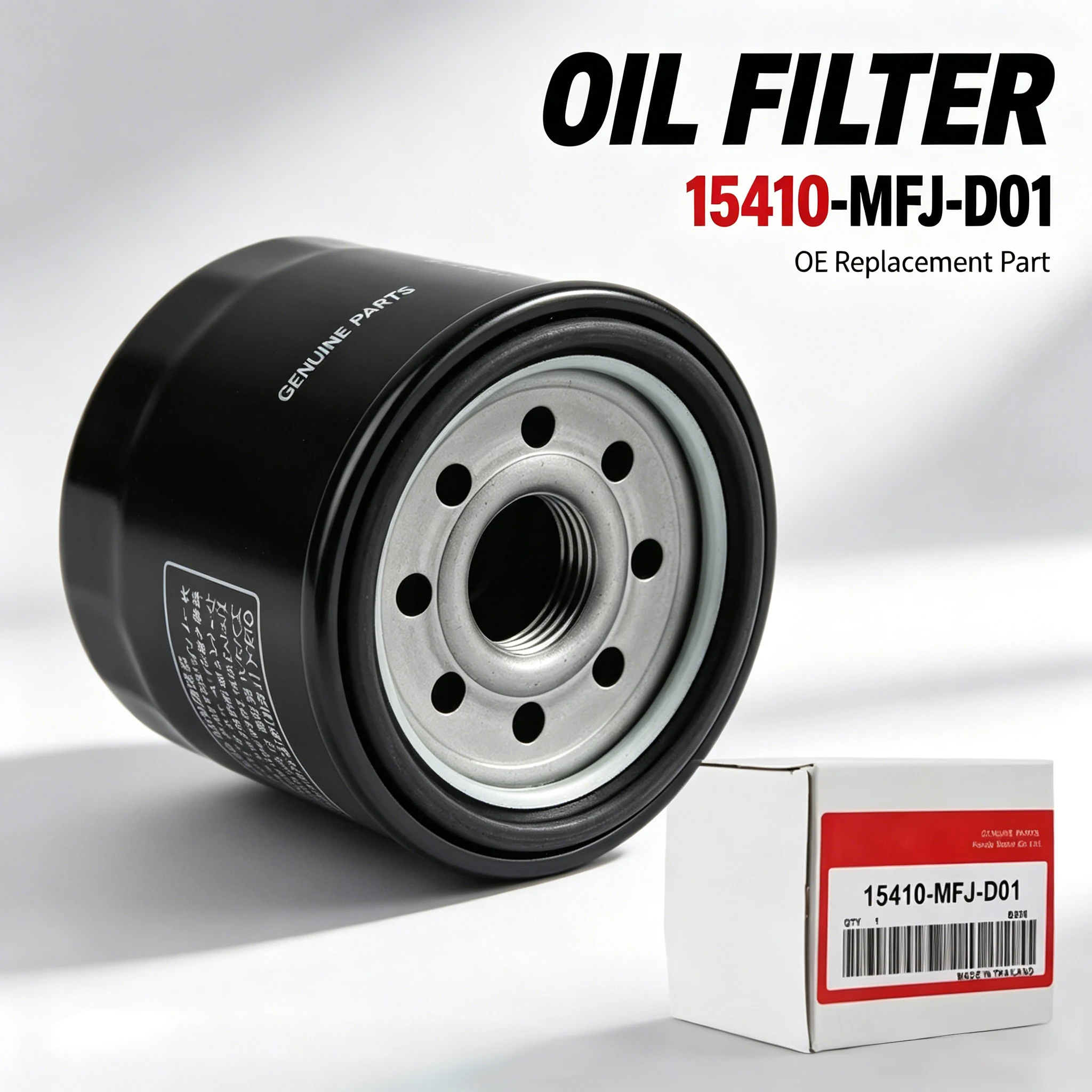 Filtro de aceite de motocicleta para HONDA Fit 2013 - 2020 CBR500R CB500F CB500X CB650F CBR650F CBR650R CB650R 2018 2017 2016 15410-MFJ-D01