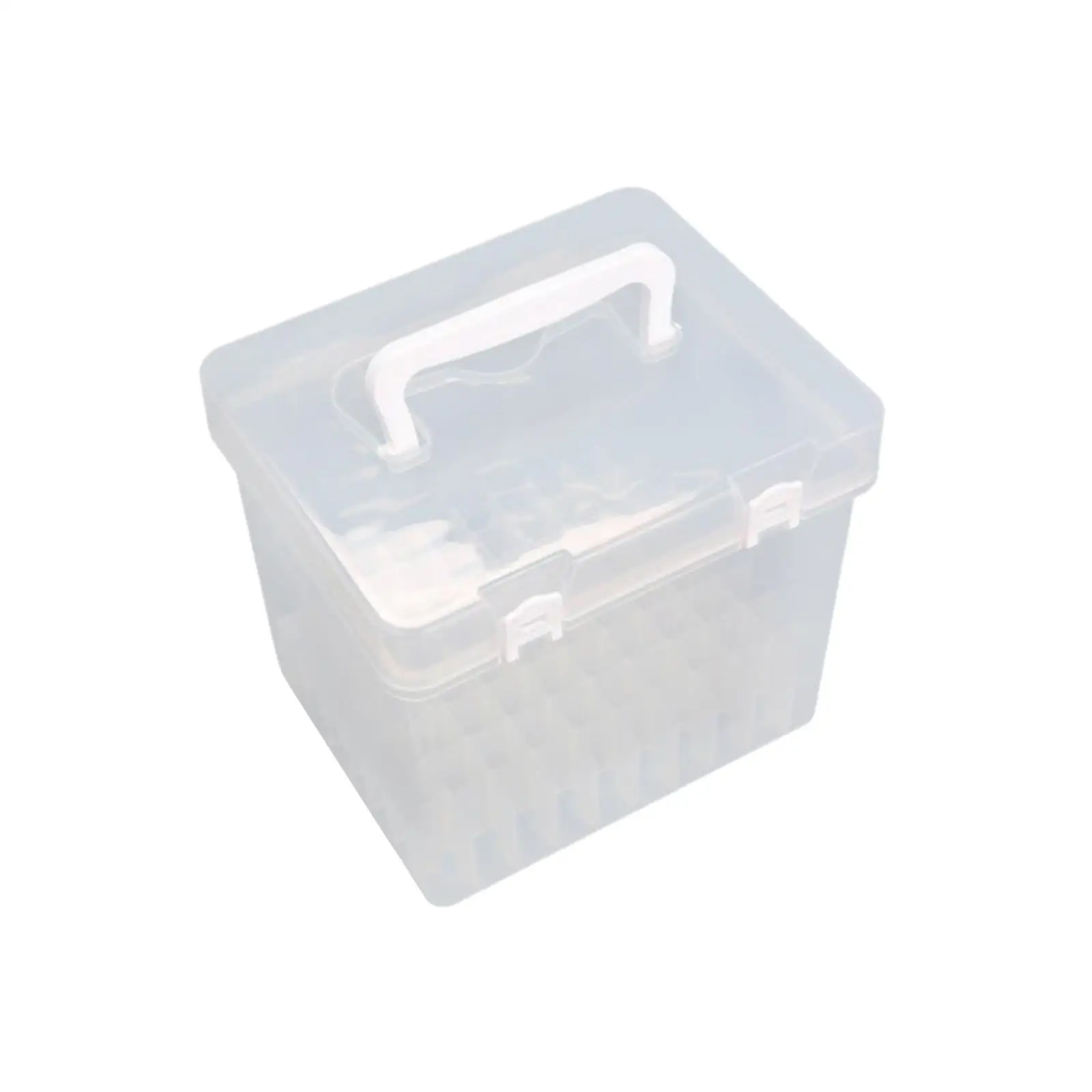 Marker Organizer Box with Handle for Markers Pens Pencils Portable Carrying Case for Interior Designers