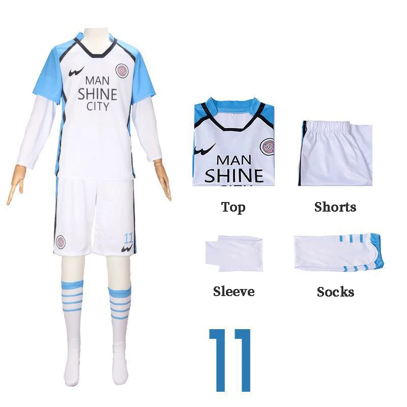 Disfraces de Cosplay de Nagi Seishiro Mikage Reo Chigiri Hyoma Anime BLUE LOCK Halloween carnaval vestir para hombre