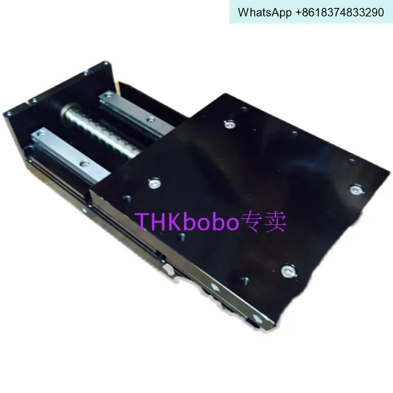 Mesa de posicionamiento eléctrica de ultra alta precisión de 2 micras, carrera de 300 mm de ancho, carrera de 300 mm