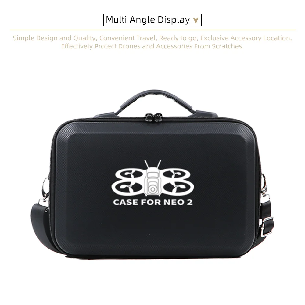 For DJI NEO 2 Storage Bag Portable Shoulder Bag Large Capacity Case For DJI Neo 2 Organizer Shockproof Handbag Accessories