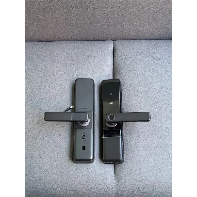 Waterproof 65 Room Hotel Mortise Wood Digital Code Fingerprint Door Lock Online