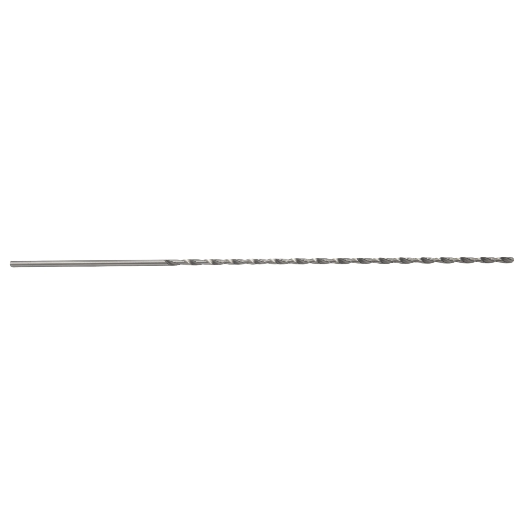 

HSS Straight Shank 4mm Twist Head 300mm Long Drill Bit Silver Tone