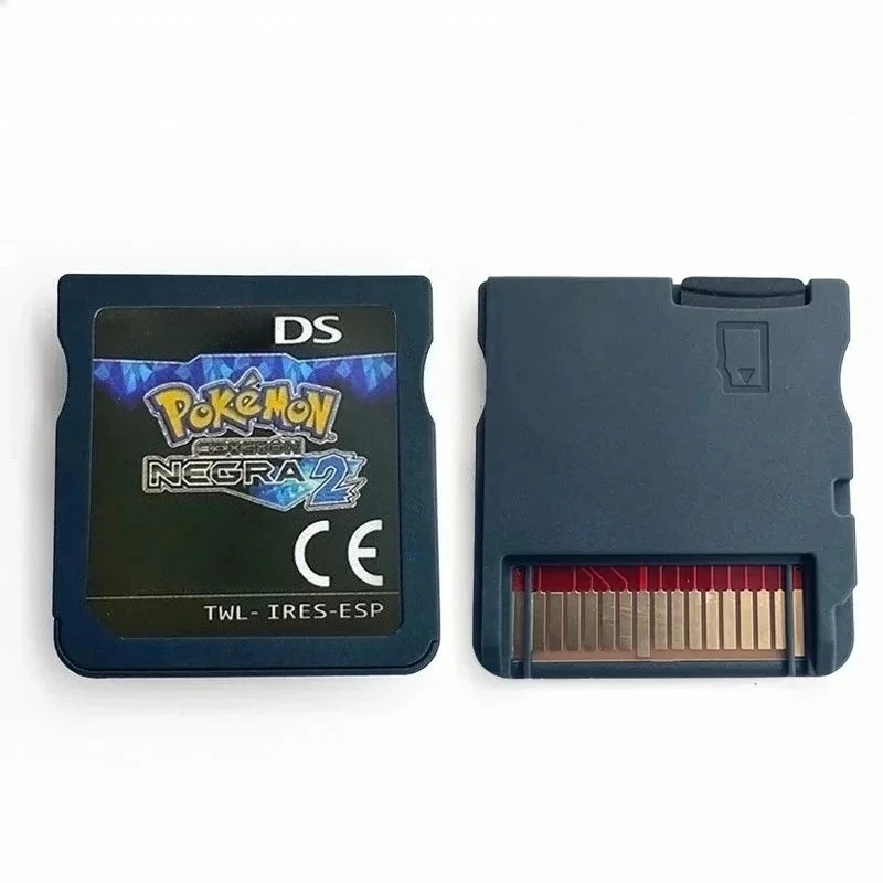 ESP USA NOE Pokémon Schwarz und Weiß 1 2 Schwarz und Weiß SoulSilver HeartGold DS NDS 3DS Videospiel-Kassette