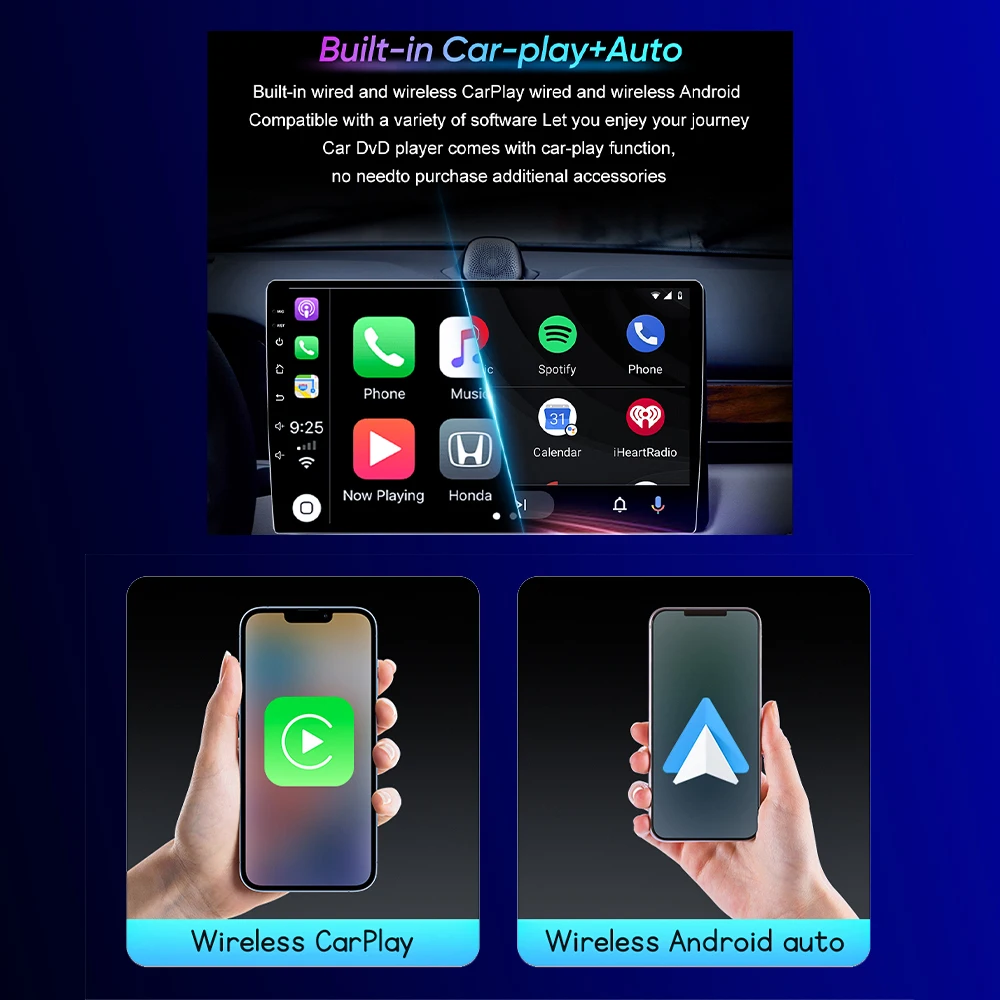 لهوندا جاز 4 صالح 4 2020-2021 أندرويد 15 Carplay السيارات راديو السيارة رئيس وحدة الملاحة مشغل فيديو ستيري الملاحة ستيريو لتحديد المواقع