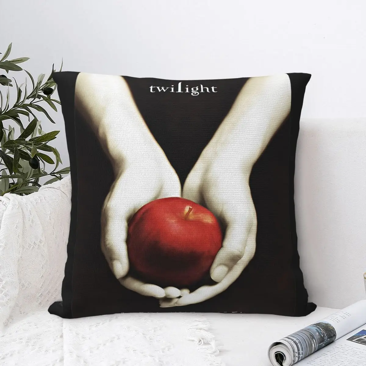 The Twilight Saga Pillowcase Soft Polyester Cushion Cover Decorative Pillow Case Cover Home Zipper 45X45cm