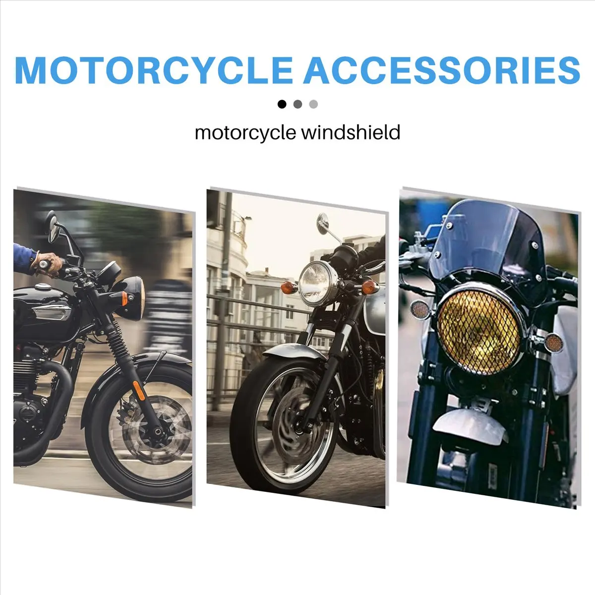 #59J (gray)Motorcycle Windshield for Triumph Bonneville T100 2001-2017(Smoke),Automotive Parts & Accessories