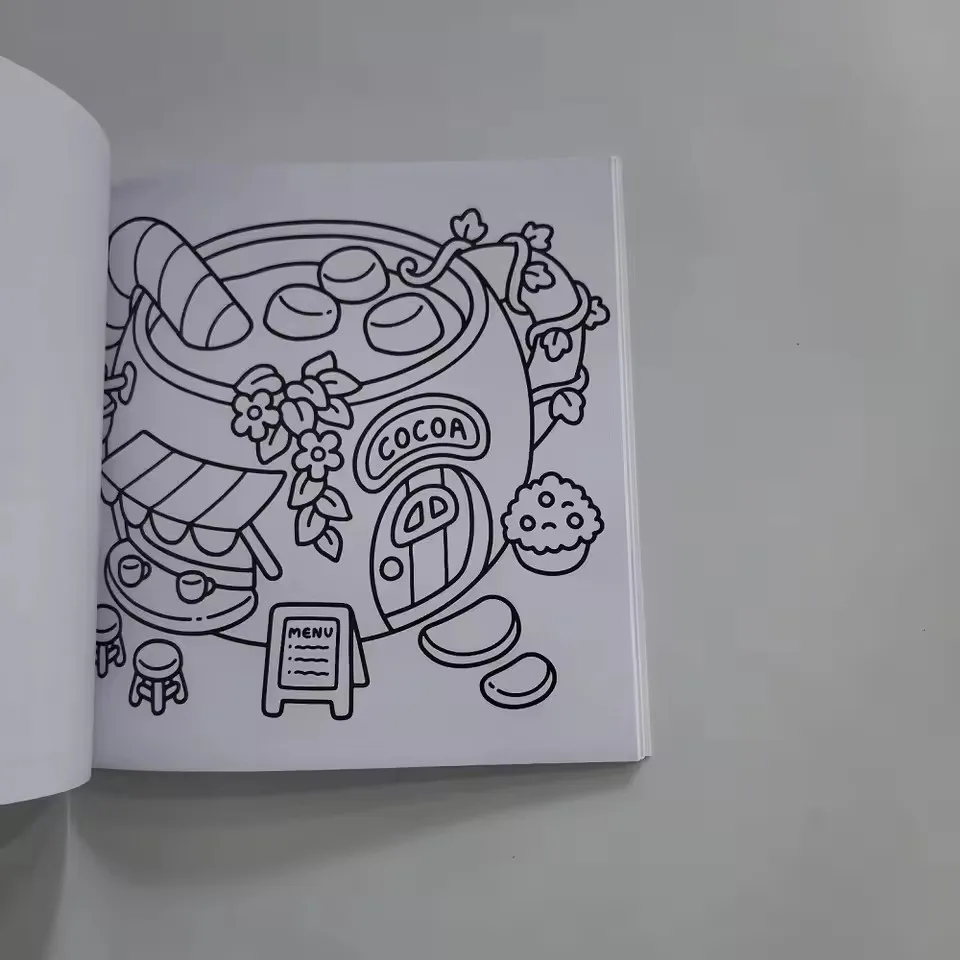 كتاب تلوين الحب الذاتي للبالغين - أنماط جريئة وسهلة لتخفيف التوتر، تصميمات حيوانات وأزهار لطيفة، هدية عيد ميلاد مثالية