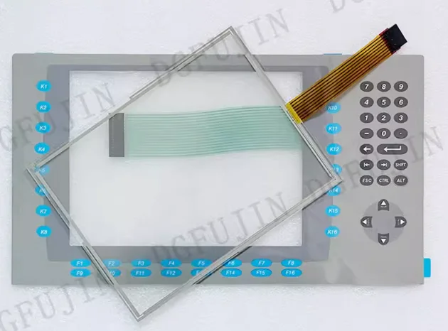 

New Replacement Compatible Touch panel Touch Membrane Keypad For PanelView Plus 1000 2711P-K10C4A6 2711P-K10C4A7