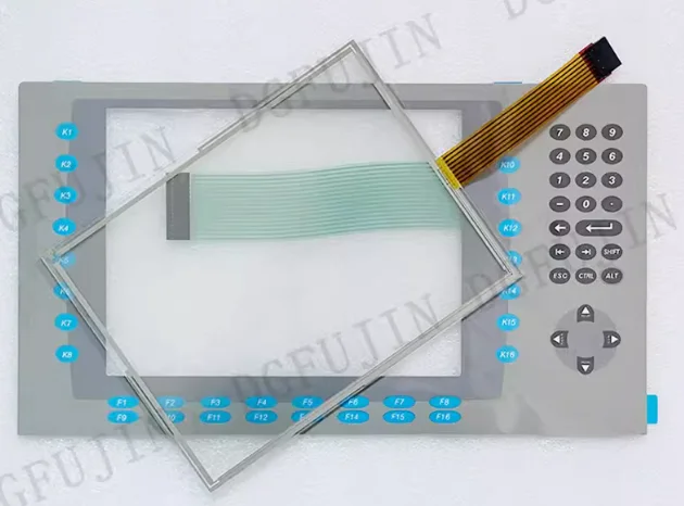 

New Replacement Compatible Touch panel Touch Membrane Keypad For PanelView Plus 1000 2711P-K10C6D2 2711P-K10C6B1