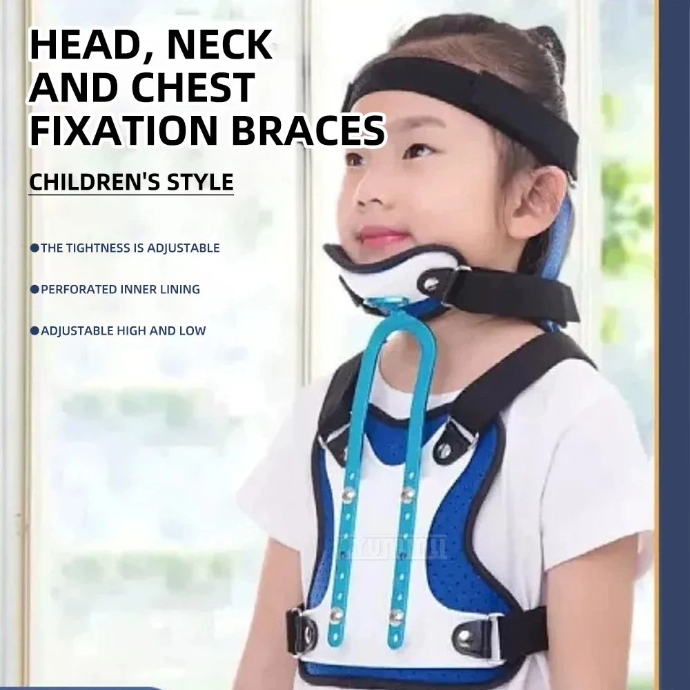 

Регулируемый корсет для шеи Корректор шейного круизного круизведения Тренировочный бандаж для головы и шеи