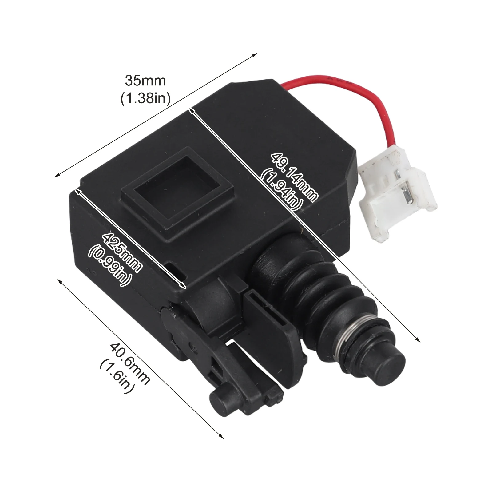 Switch 650709-0 For DHR242 DHR243 BHR242 BHR243 DUB362 HR242D Power Tool Replacement Part Trigger Button