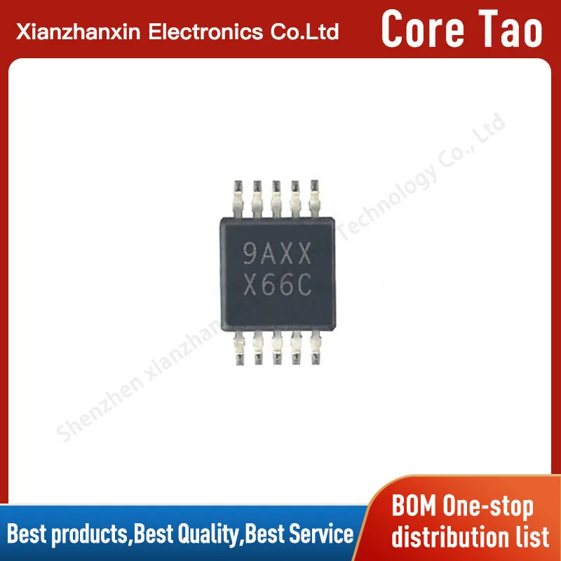 1PCS/LOT DAC124S085CIMM DAC124S085 124S085 Screen printing: X66C MSOP-10 12-bit ADC chip