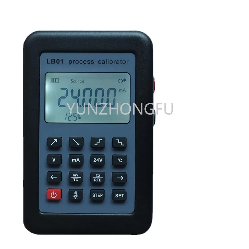 

Process Calibrator 4-20mA/0-10V/mV LB01 Thermocouple Current Voltmeter Signal Generator Source Calibrator