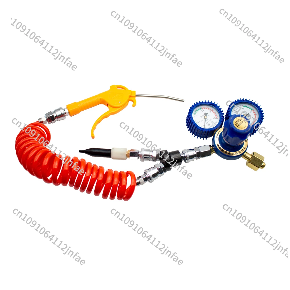 

High Pressure Helium Regulator & Relief Valve Set for Balloon Inflation, Cylinder Accessories, Durable and Easy to Use