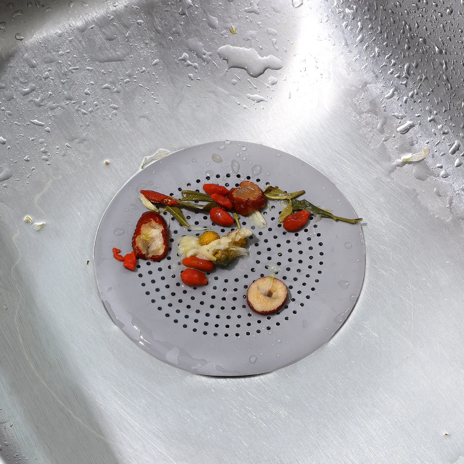 

3Pcs Drain Hair Catchers Silicone Stoppers for Shower Sink Tub Drains Anti Clog Cover Hair Catcher Shower Drain Cover Strainer