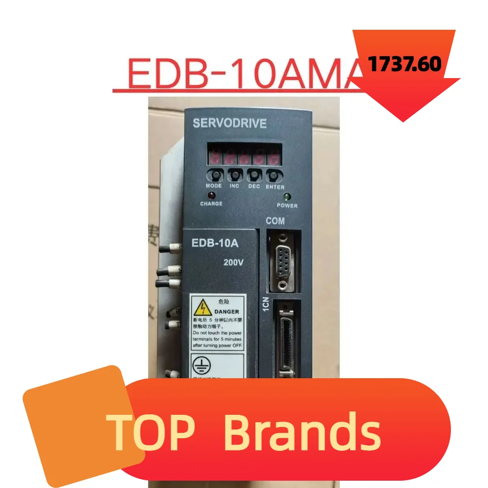 

Second-hand EDB-10AMA servo driver 100W Test OK Module