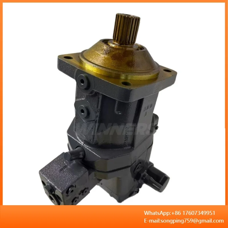 A6VM Hydraulic Axial Piston Main Motor Travel Motor A6vm28 A6vm55 A6vm80 A6vm107 Excavator Main Travel Hydraulic Motor