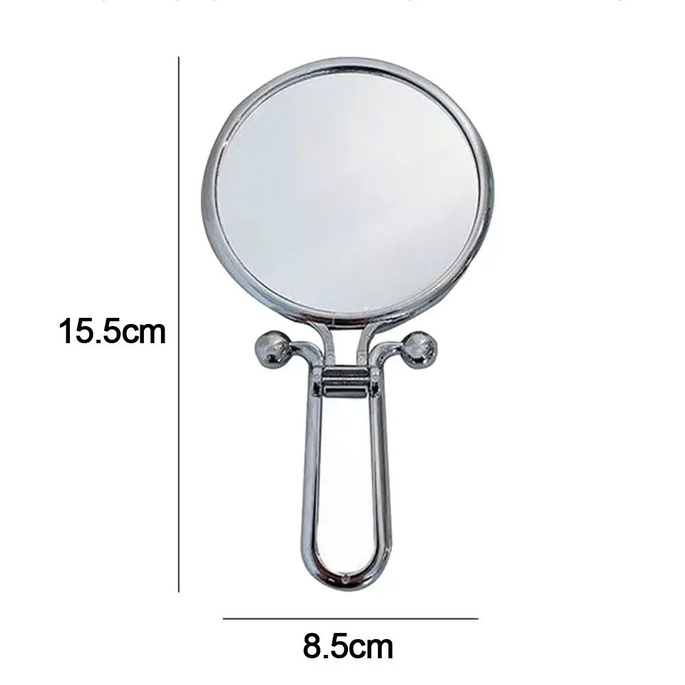 Useful 2/5/10X Magnifying Makeup Mirror Plastic Handheld Folding Mirror Round Shape Multifunctional Make Up Tools Dressing Table