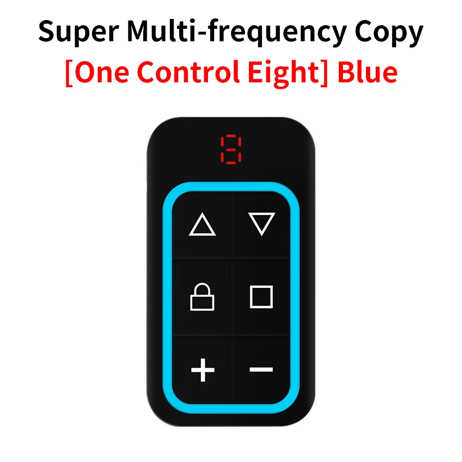 Universele Garage Afstandsbediening Gate Key Duplicator Clone Multi-frequentie Garagedeur Controller 8 Kanalen 300-915Mhz 433Mhz