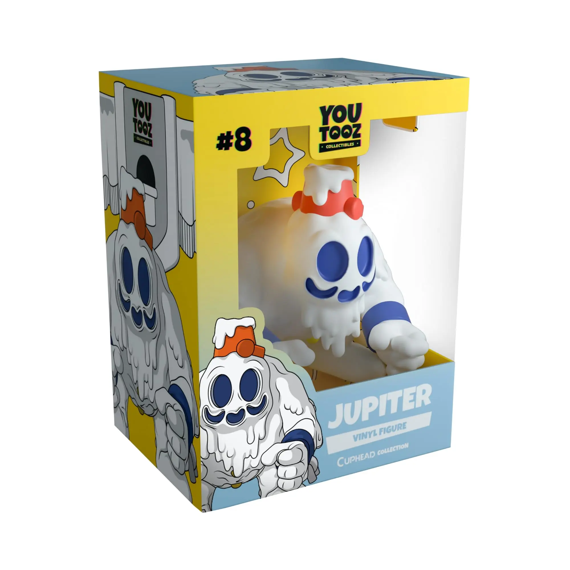 【en Stock】 Youtooz Original tasse à thé tête personnage Collection poupée modèle fait à la main jouet garçon cadeau ornement Collection