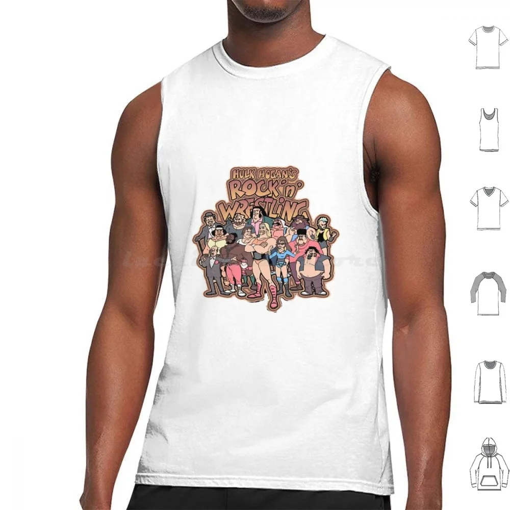 Velha escola wrestling regatas colete sem mangas luta velha escola retro vintage wwf pro wrestling clássico lutador velho