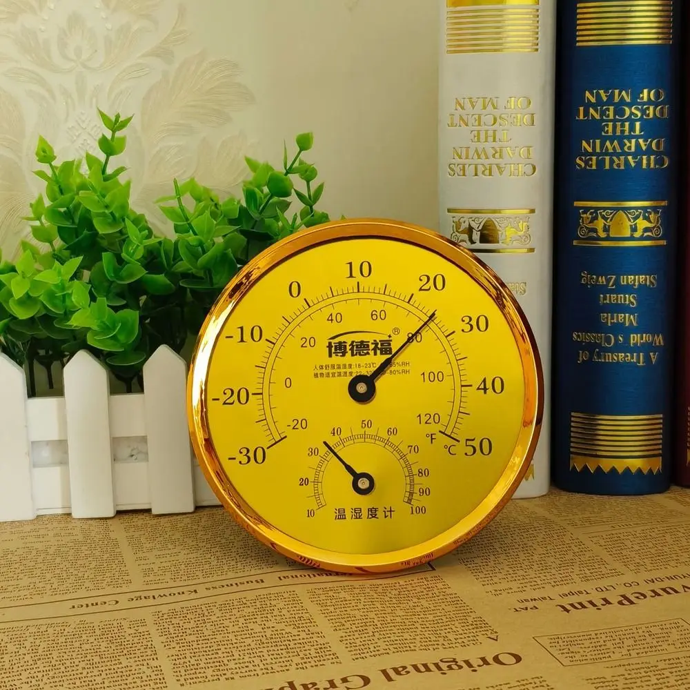 Large Numbers Indoor Thermometer Accurate Space Saving Hanging Hygrometer Waterproof Clear Display Temperature Humidity Meter