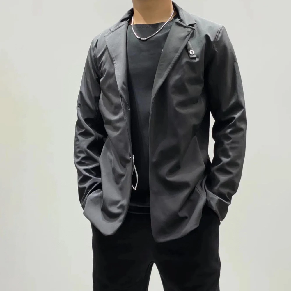 

Mens Jackets Waterproof Regular Fit Blazers Suit Jackets for Men Casual Single-Breasted