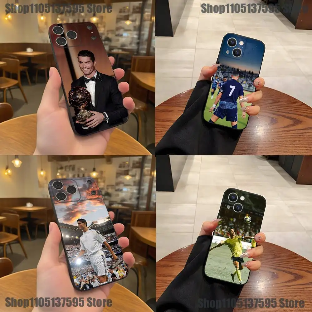 

7 SPORT FOOTBALL Phone Case For iPhone 17,16,15,14,13,12,11,Pro,XS,Max,XR,Plus,E,SE4,Mini Black Soft Cover