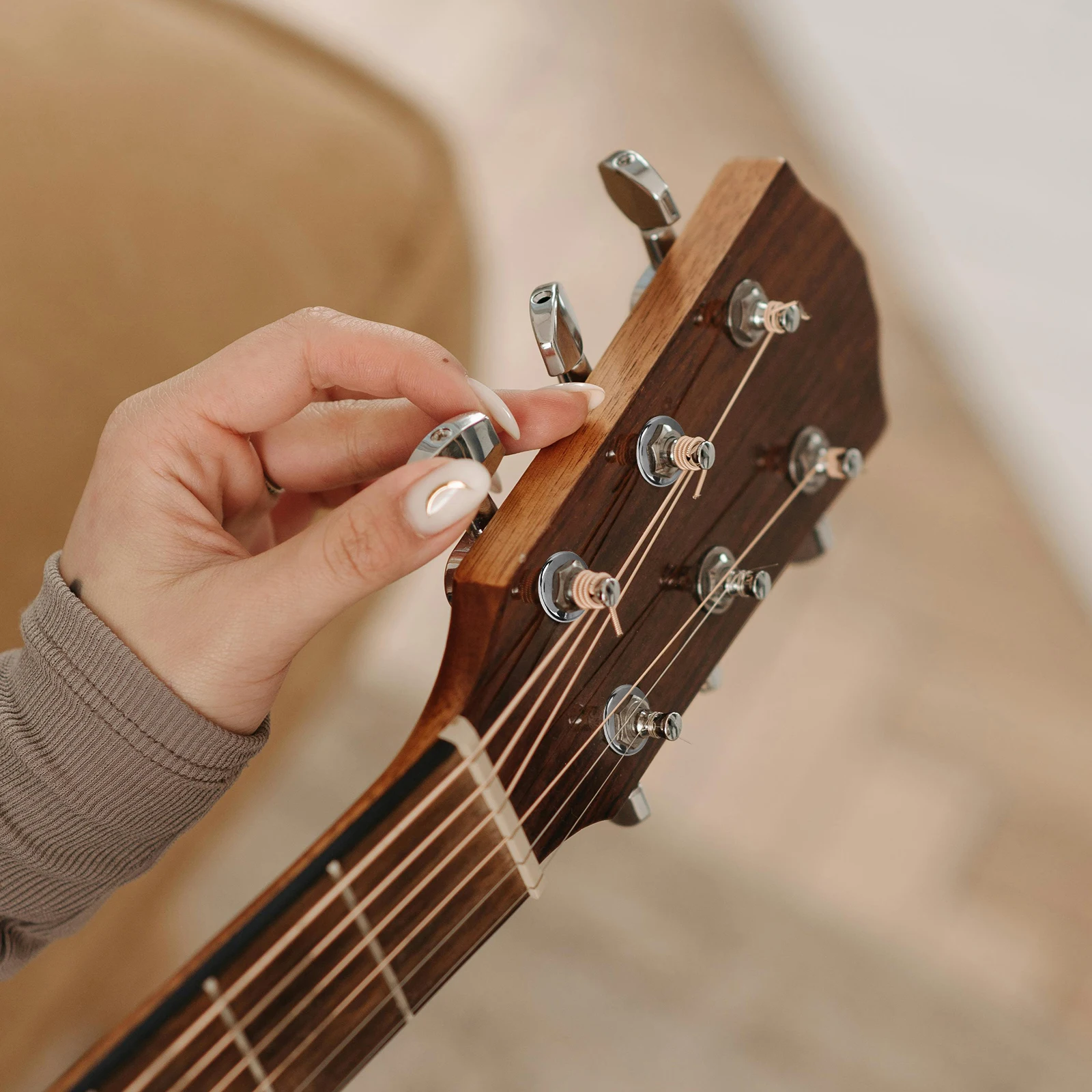 10Pcs Guitar Tuner Washer Replaceable Small Spacer for Guitar Tuning Peg Gasket Portable Professional Tuner Accessory