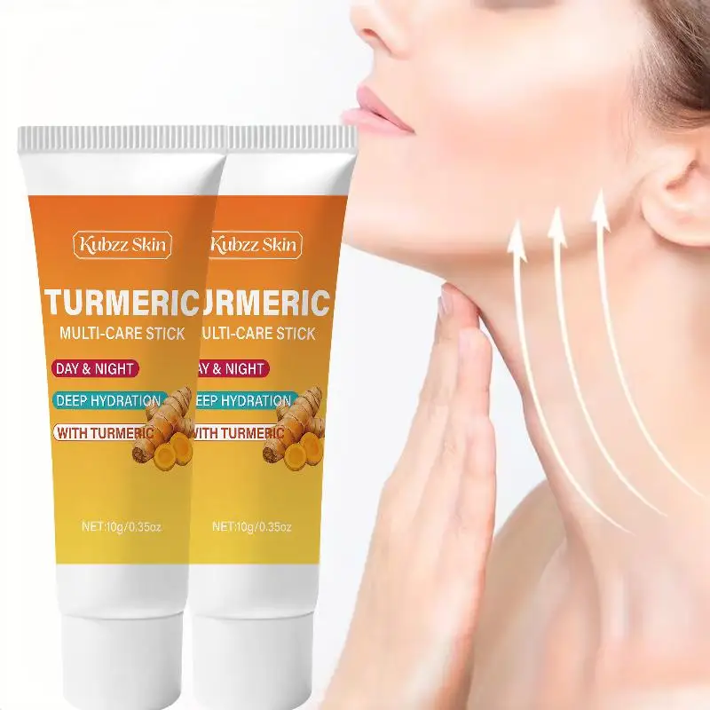 10g Turmeric Vitamin C Neck Cream, Moisturizing and Nourishing, Improves Fine Lines, Wrinkles, and Neck Wrinkles, Leaving Skin Looking Healthy, Smooth, and Youthful, and Makes Skin Appear More Youthful Skin Care Face Cream and Neck Cream